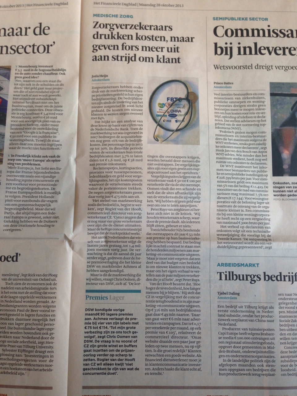 ZorgKiezer.nl in het AD